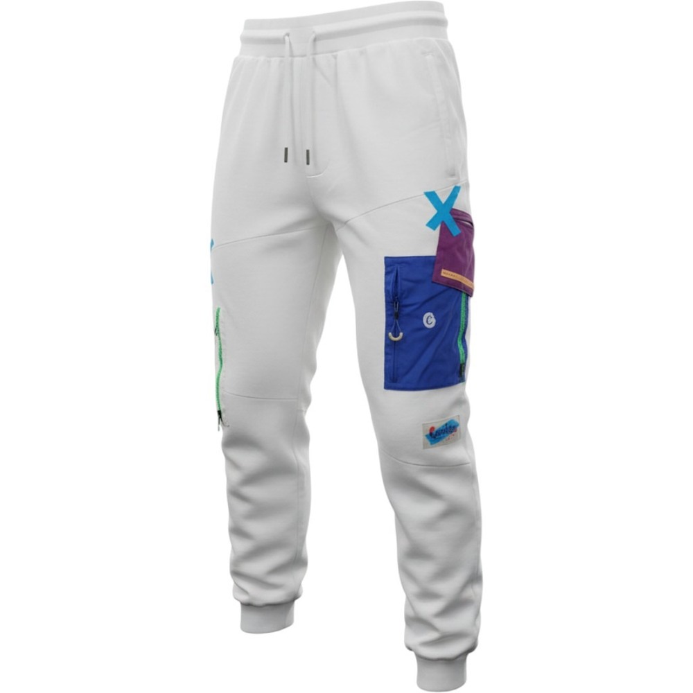 Cookies SF Multi Color Streetware Fleece Jogger Sweatpants Off White Mens 2XL